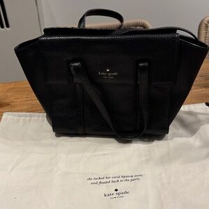 Kate Spade Black Satchel Bag